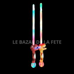 EPEE LUMINEUSE DINOSAURE