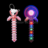 Saturne Mosaic Spinner Rose| Baton  LED – Grossiste Lumineux