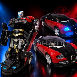 robo transformeur rouge noir