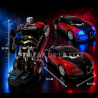 Voiture Robot Transformable avec Lumières LED et Sons – Automatique