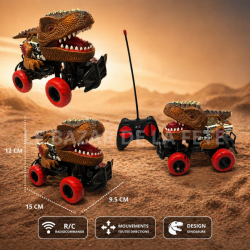 Voiture Télécommandée Dinosaure RC  + Piles
