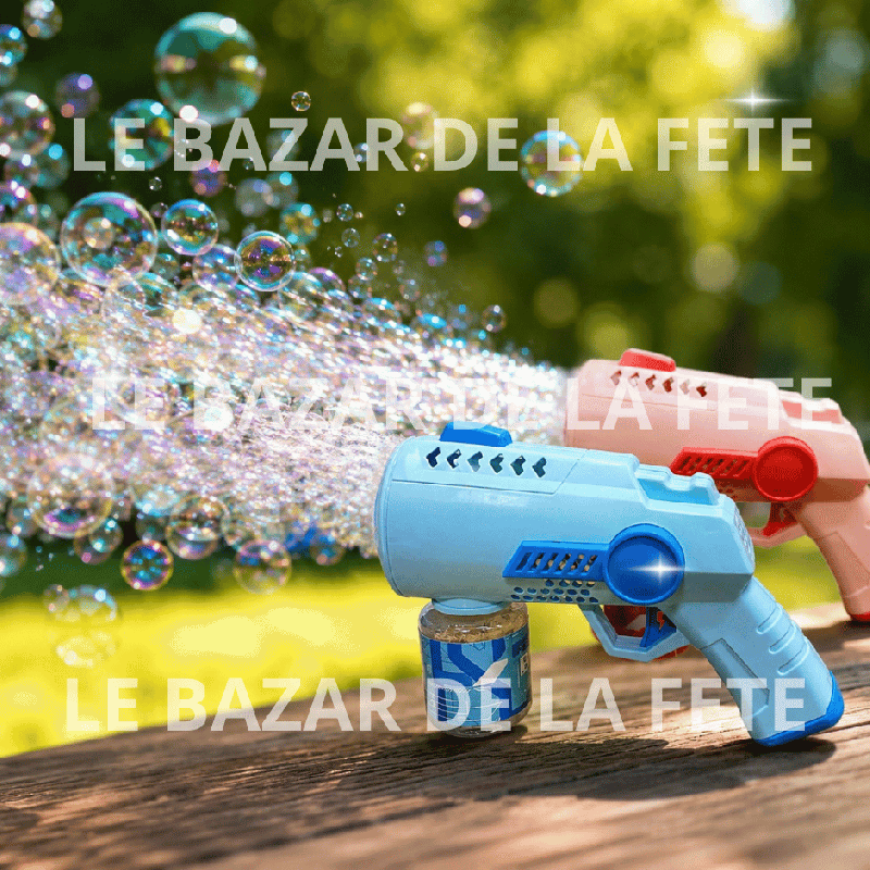 PISTOLET A BULLES DE SAVON SPACE GUN